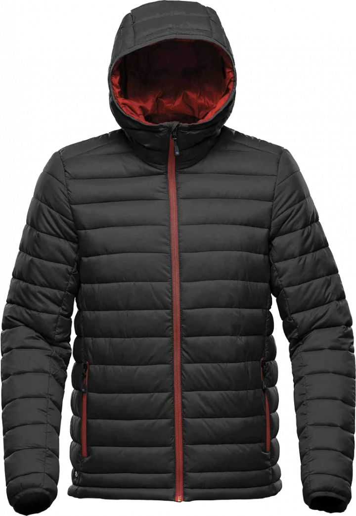 Stormtech Stavenger Puffer Jacket Black/Bright Red